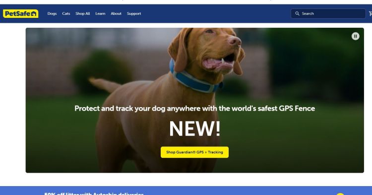 外贸Pet Safe独立站上线1年营收1.46亿美元